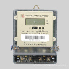 Medidor de panel analógico LCD monofásico
